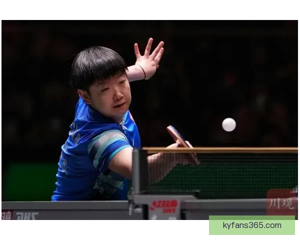 孙颖莎展现顶级对防弧旋转能力强势横扫对手挺进世界杯决赛